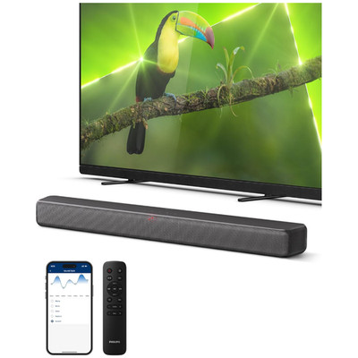 Philips  B5109 2.0 Channel Bluetooth Soundbar, Dark Grey