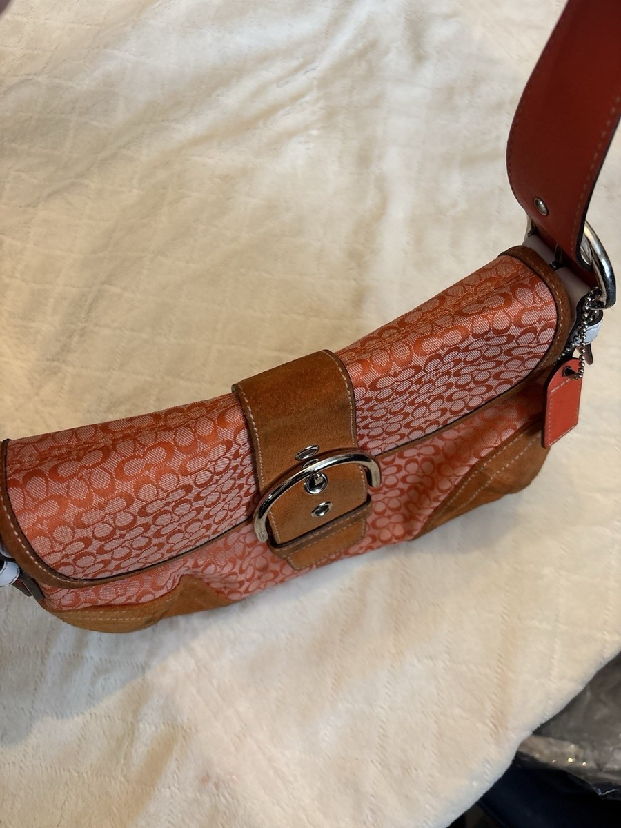 COACH Soho One Shoulder Bag Rare Orange Color Vintage Y2K | eBay