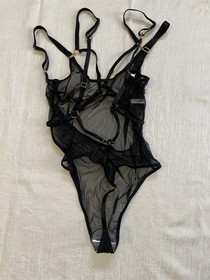 Bordelle Vero Harness Body Black SS