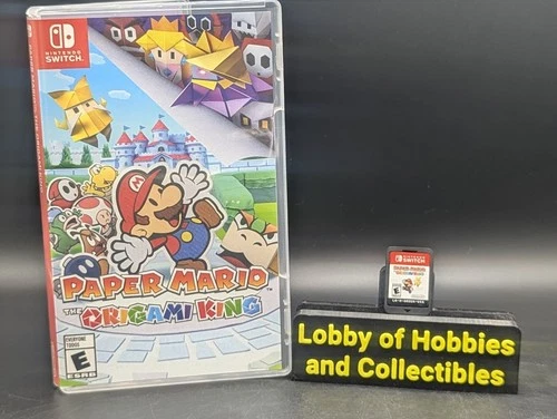 PAPER Mario the Origami King ( Nintendo Switch ) Mint - Authentic - Pristine