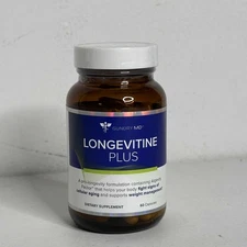 Gundry MD Longevitine Plus 60 Caps Brand New Bottle Dr. Gundry