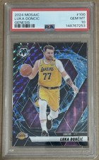 PSA 10 Luka Doncic Genesis #100 2024 Mosaic SSP Case Hit Lakers 🔥