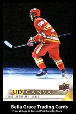 2022-23 Upper Deck Elias Lindholm #C134 Calgary Flames UD Canvas NHL Hockey