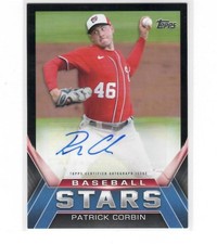2021 Topps Update Baseball Stars Autographs Black #BSA-PC Patrick Corbi ID:46677