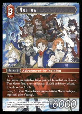 Morrow 16-015H Emissaries of Light NM Final Fantasy TCG