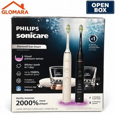 Philips Sonicare DiamondClean Smart HX992 Electric Toothbrush 2Pack Complete Set