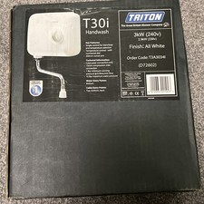 TRITON T30I INSTAFLOW HANDWASH OVERSINK WATER HEATER 3KW 556HP New In Box