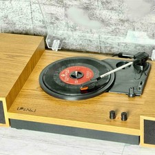 LP No.1  LPSC-008  Vintage Turntable with Bluetooth   Belt-Drive Record Player