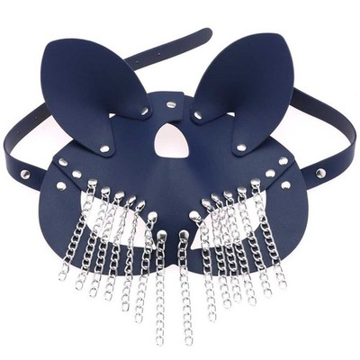 Maske für Verkleiden Cosplay Party Leder Sexy Halloween Katze Maskerade Gesicht