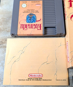 DEUTSCHE OVP & Anleitung - Faxanadu - PAL B Nintendo NES Spiel CIB