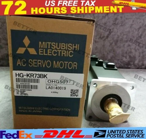 Mitsubishi HG-KR73BK Servo Motor 1PC New Fast Shipping HGKR73BK  US Free TAX