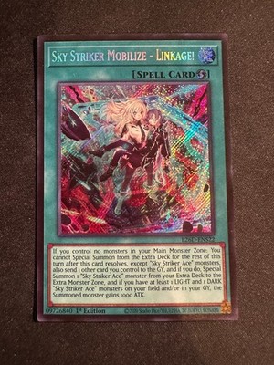 Sky Striker Mobilize   Linkage! - L26D-ENS22 - Secret Rare N/M
