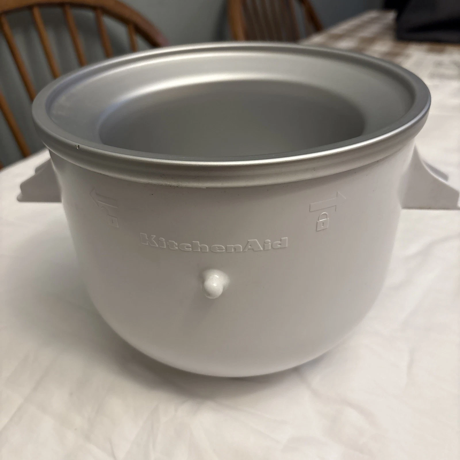 KitchenAid KICA Ice Cream Maker Stand Mixer Attachment Bowl Only 2 QT 9707962