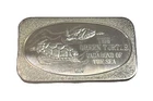 Rare Vintage 1974 1 Oz Silver .999 The Green Turtle Vagabond Sea USSC Coin Bar