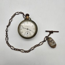 1904 Elgin 18s 7j Grade 288 Model 5 Pocket Watch Silverine OF Case Runs