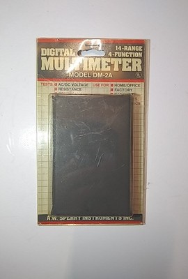 New A.W. Sperry DM-2A Pocket-Pro Digital Multimeter 