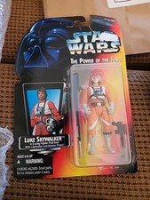 Kenner Star Wars POTF X-Wing Pilot Luke Skywalker Red Card Wave  N