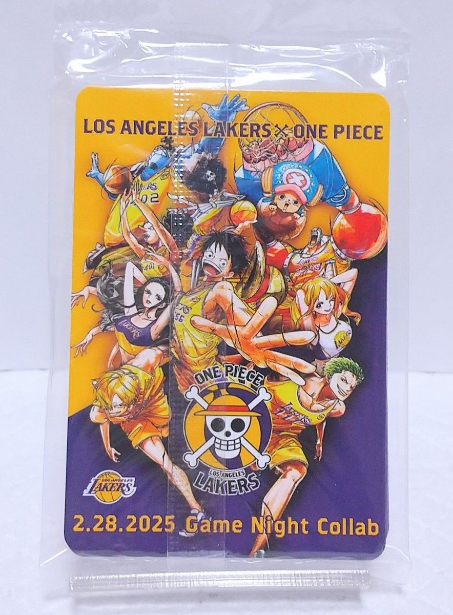 One Piece x Los Angeles Lakers game night collab Cards 10 piece