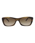 Saint Laurent Womens Cat Eye Havana Havana Brown Fashion Designer Eyewear