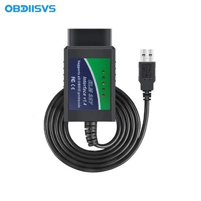 OBD2 Diagnostic Scanner ELM327 V1.4 USB ELM 327 with PIC18F25K80 Chip