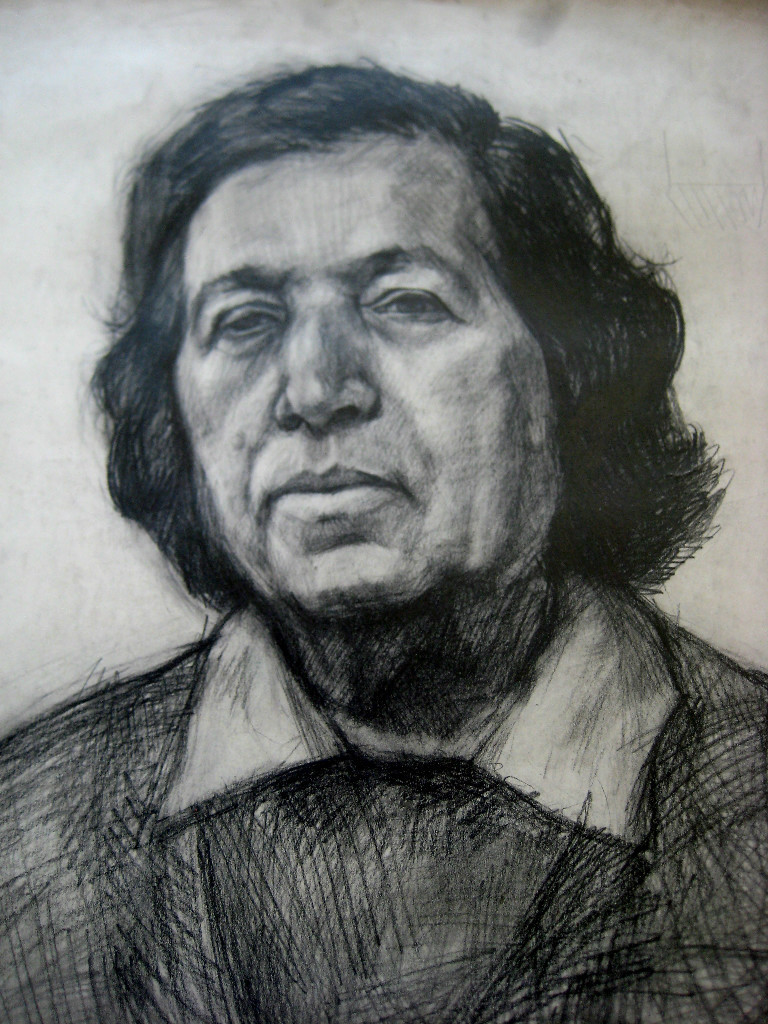 ANTIQUE RUSSIAN SOVIET PAINTING DRAWING 1947 eBay