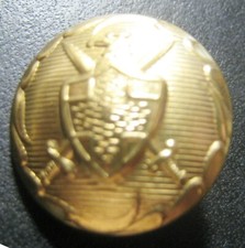 Canada Field Military Old Medium Button. Very Good