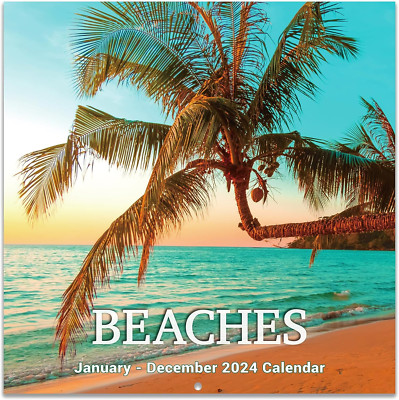 Calendario De Pared 2024 Enero 2024 Diciembre 2024 12  X 24  Abierto Calendario