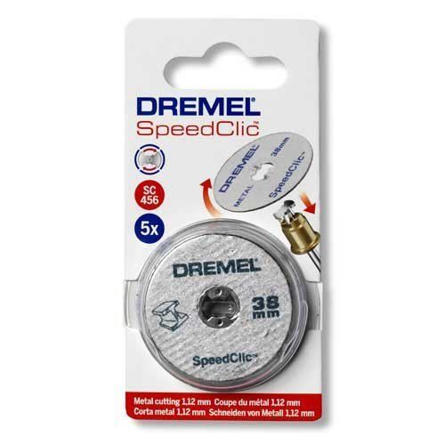 Dremel Metal Cutting Discs SC456 EZ SPEEDCLIC (5 pack) 2615S456JC eBay