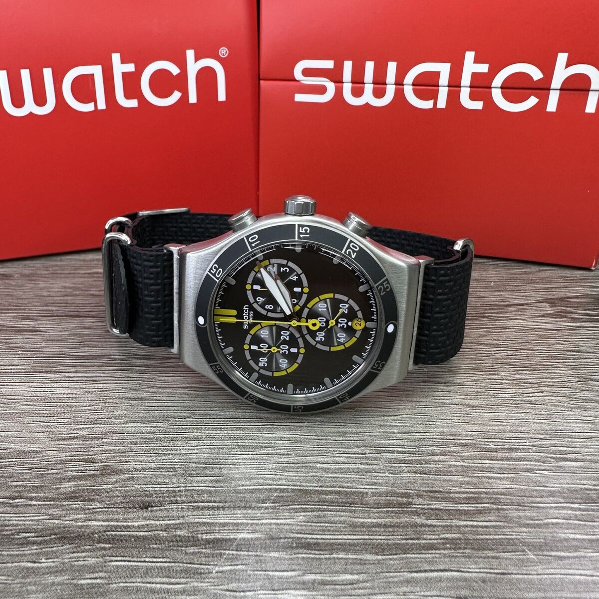 NEW✓LIMITED EDITION✓ Swatch Irony SKYBOND Chronograph NEW✓LIMITED EDITION✓ Swatch Irony SKYBOND Chronograph