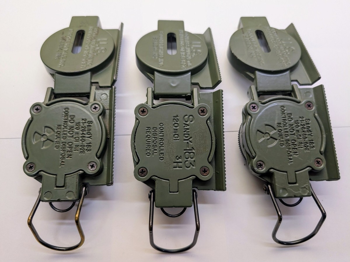 US　STOCKER ＆ YALE　 SANDY-183 Used USGI Stocker & Yale Model SandY-183 3H Tritium Lensatic