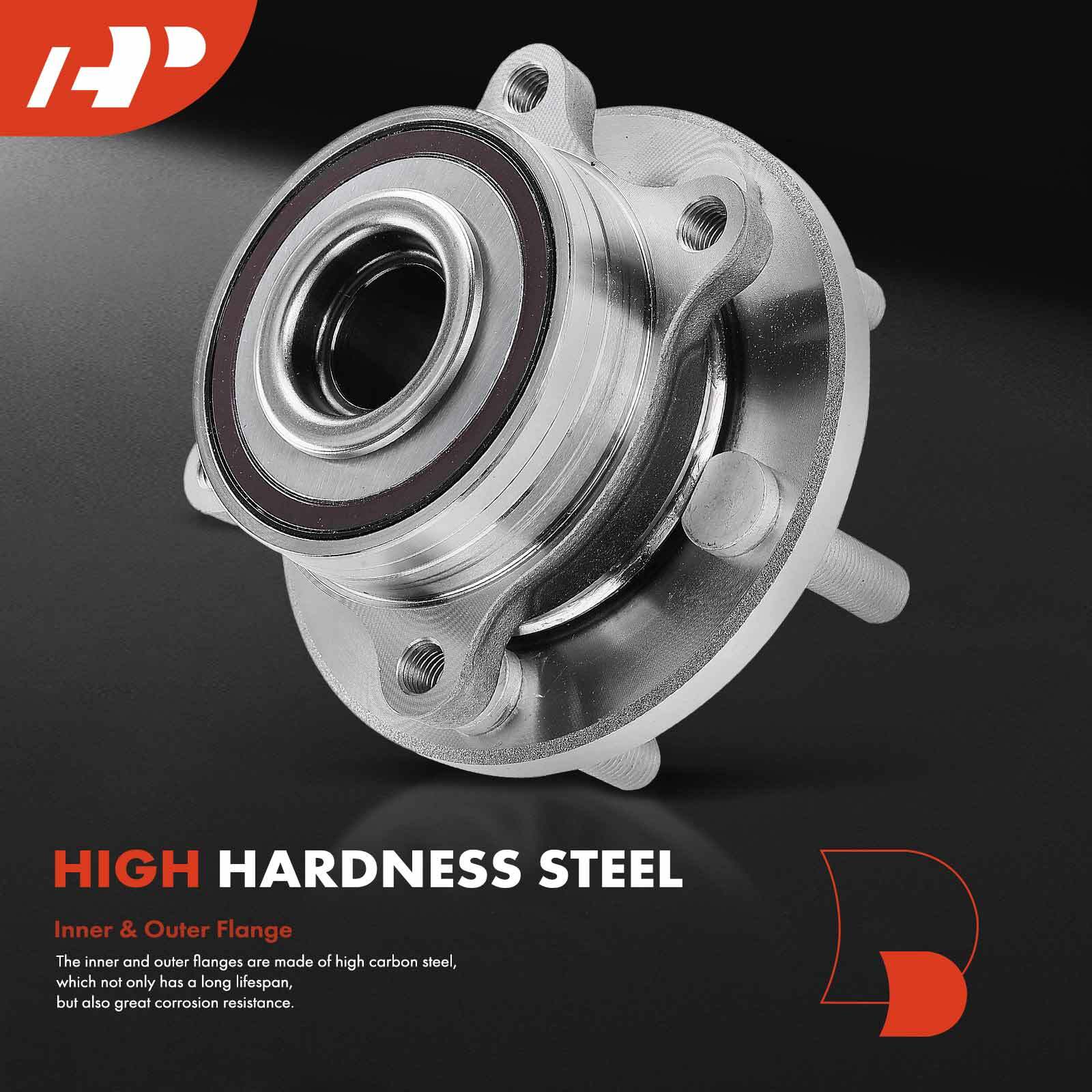 A-Premium Front Wheel Hub & Bearing Assembly for Ford GT 2017-2022 V6 3.5L GAS