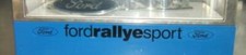 Sticker Fordrallyesport (for windscreen, white, to stick from the outside)