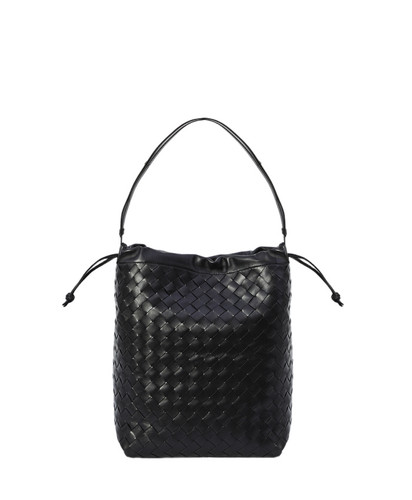 BOTTEGA VENETA Avenue Black Leather Top Handle Bag New & Authentic
