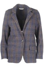 Isabel Marant Étoile Checked Wool Jacket Fr 34 Uk 6