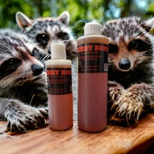 Cherry Bomb Liquid Smoked Cherry Sauce Raccoon Bait Lure