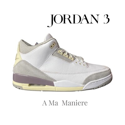 Size 13 - Jordan 3 Retro SP x A Ma Maniere Low Raised By Women W