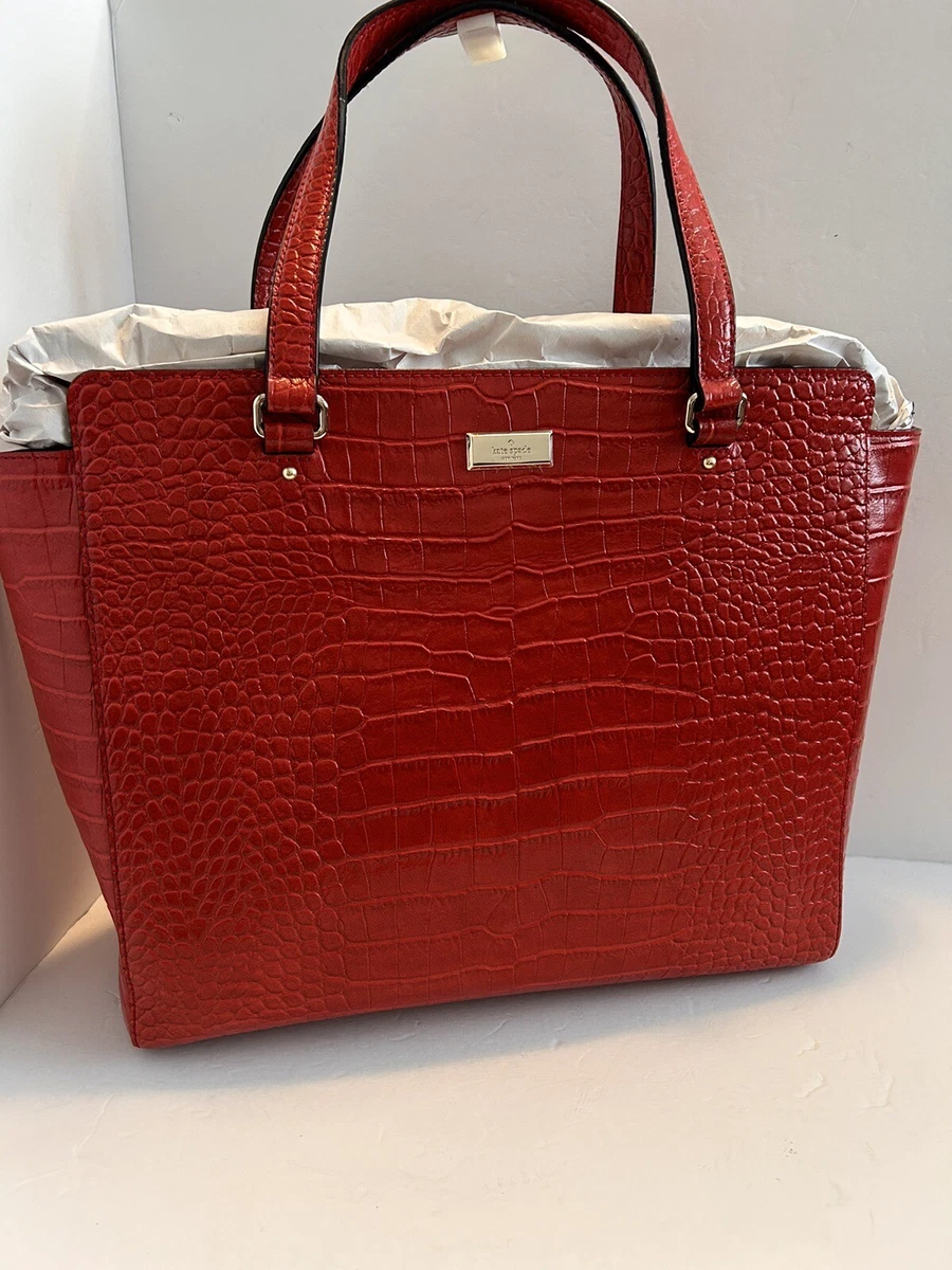 Kate spade elissa leather tote sale