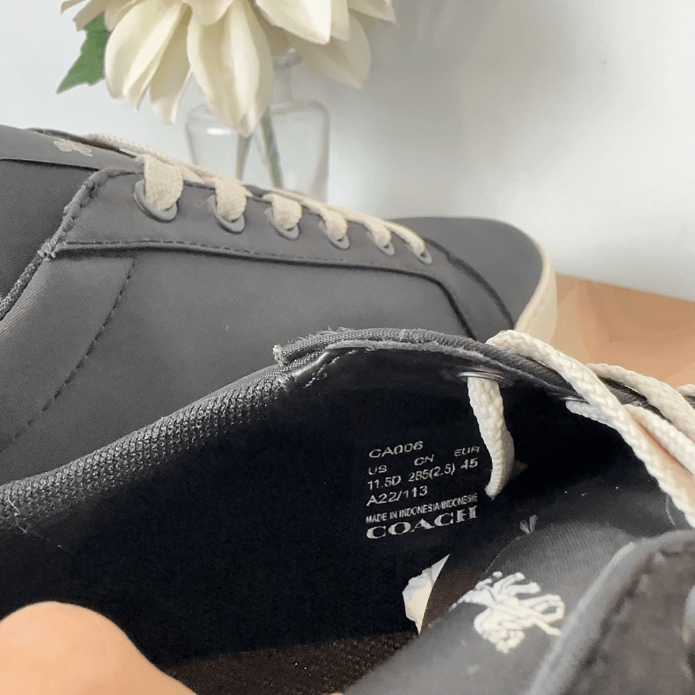 NWT Coach Clip Low Top Sneaker Men's size US11.5 | eBay