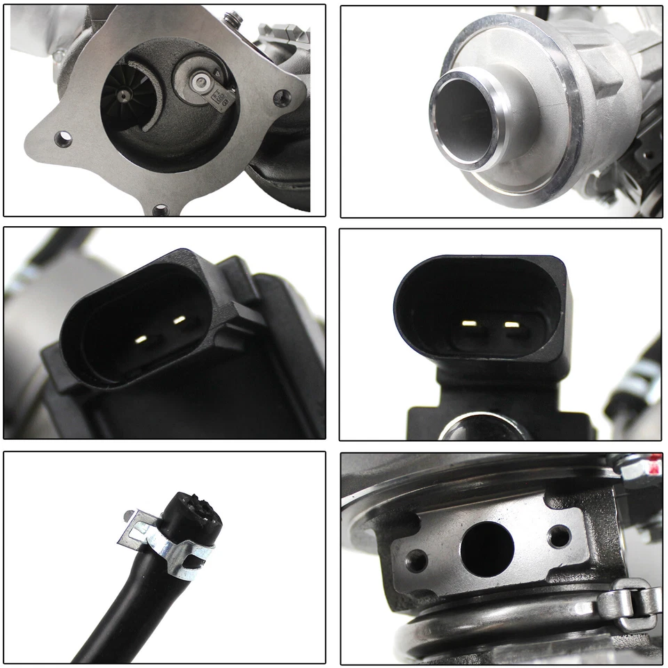 Turbo Turbocharger for Audi A4 A6 2.0T B7 BWE BWT K03 2005 2007 2008 2009 - Image 3 of 4