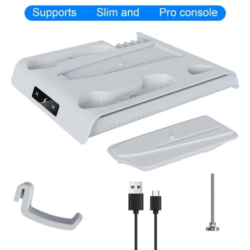 Rapid Cooling Fan Multifunction Cooling Stand ABS Dock for P5 P5 slim - Afbeelding 4 van 8