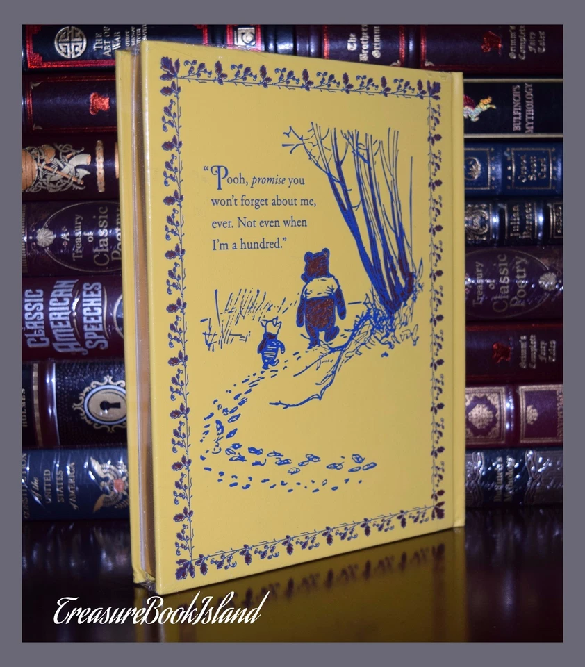 Complete Tales of Winnie the Pooh by Milne New Sealed Leather Bound Collectible Foto 3 de 4