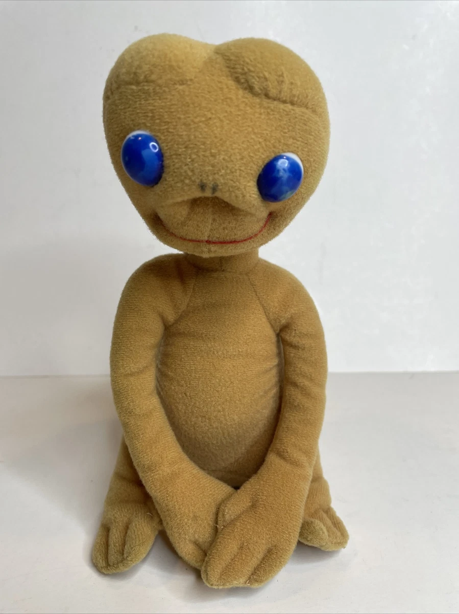 PELUCHE VINTAGE RARE E.T L'Extra Terrestre Kamar 1982 (21cm) EUR