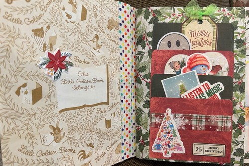 The Tweive Days of Christmas Golden Book Junk Journal - Picture 3 of 13