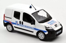 NOREV - 2009 Municipal Police Vehicle - Peugeot Bipper - 1/43 - NOREV479869