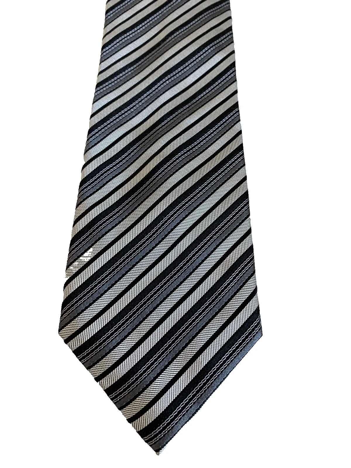 Lazos de corbata de rayas Peacocks para hombres