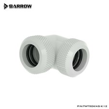 Barrow 90 Degree Multi-Link Fitting Double Compression 12mm Rigid Tubing White