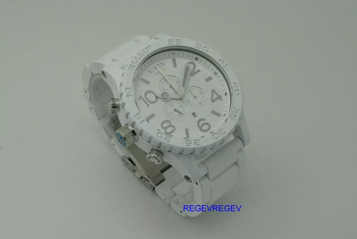 ニクソン] NIXON 51-30 CHRONO: ALL SILVER-