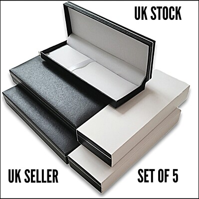 5 x leere Stifteboxen Präsentationsaufsteller Geschenkboxen UK LAGER Neu UVP 29,99