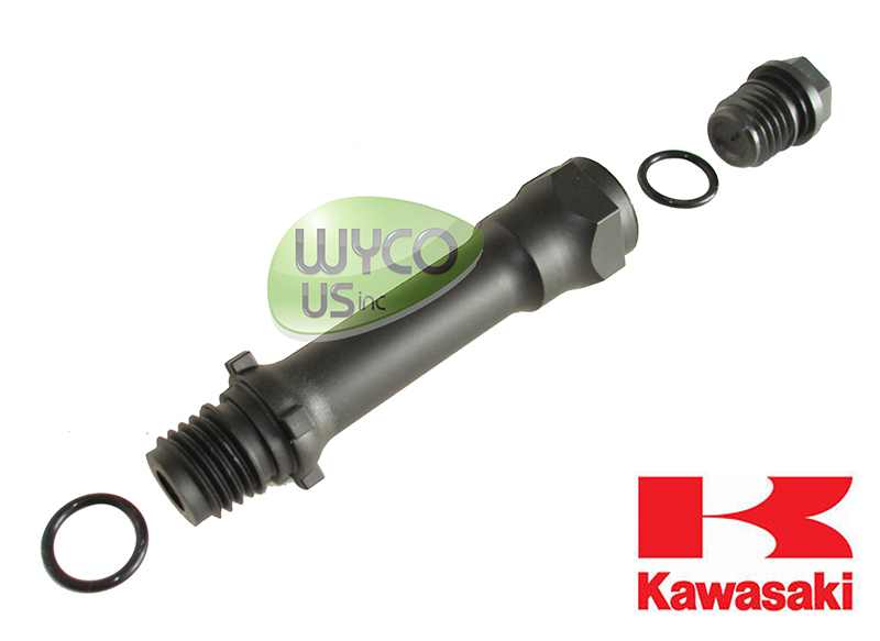 OEM KAWASAKI, OIL DRAIN EXTENSION JOINT KIT, 33/4", M202.50, 12D39