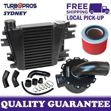 Upgrade Aluminium Intercooler,Airbox+Piping Kit For Nissan Patrol ZD30 3.0L